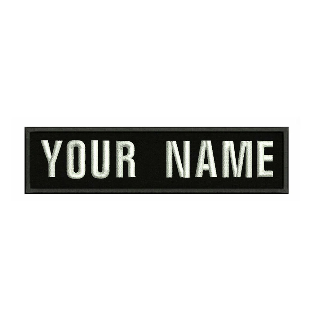Parche bordado nombre personalizado - rayas para planchar o coser - imagen 2