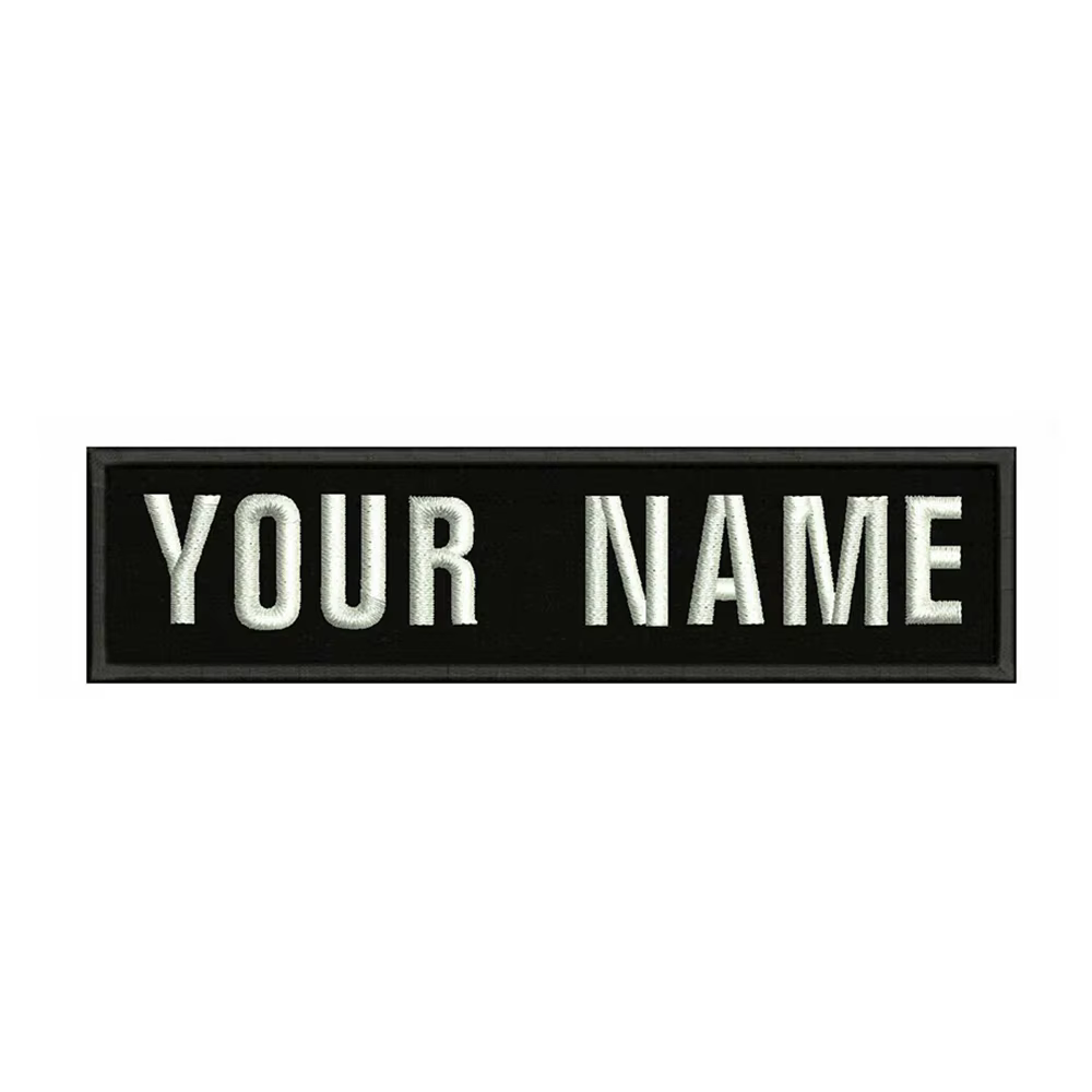 Parche bordado nombre personalizado - rayas para planchar o coser - imagen 2