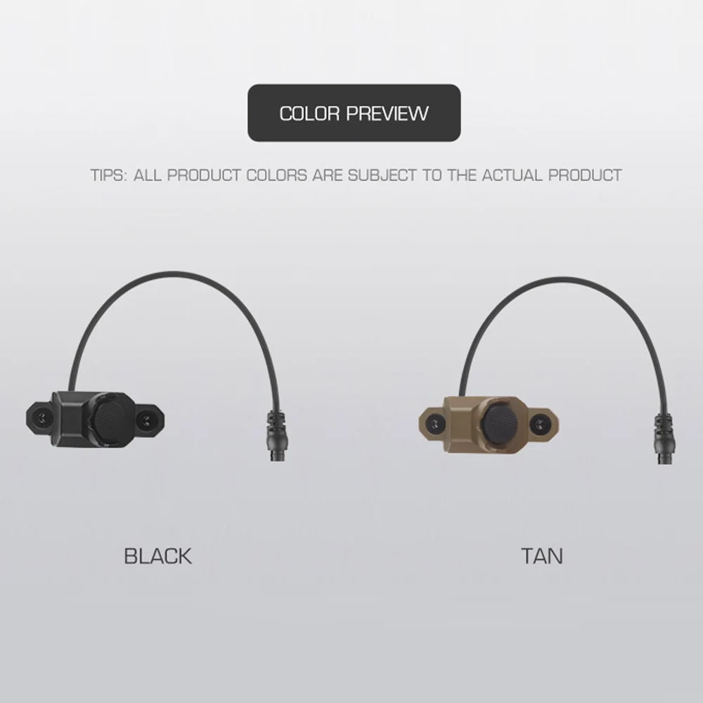 Interruptor táctico UN AXON M-LOK de presión para linterna SF M600 - imagen 5