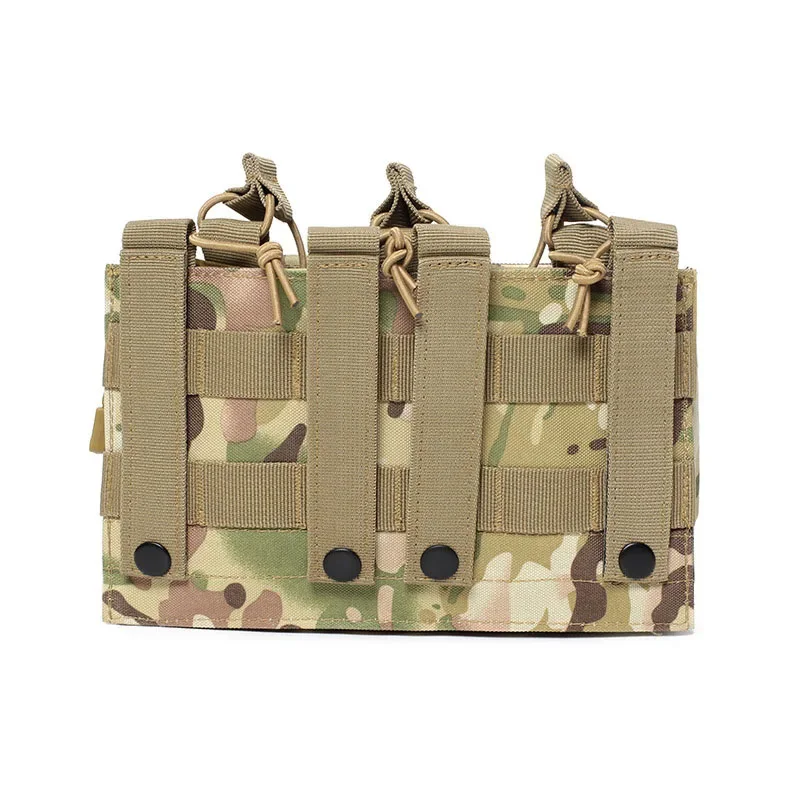 Bolsa táctica MOLLE multiusos con cierre horizontal para camping - imagen 4