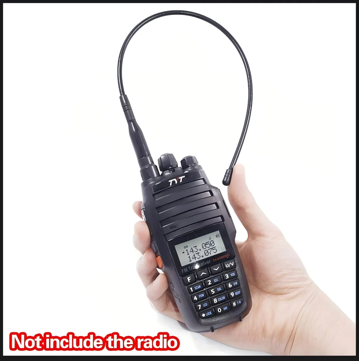 TYT TH-UV8000D Antena UV SMA macho doble banda para walkie talkie - imagen 4