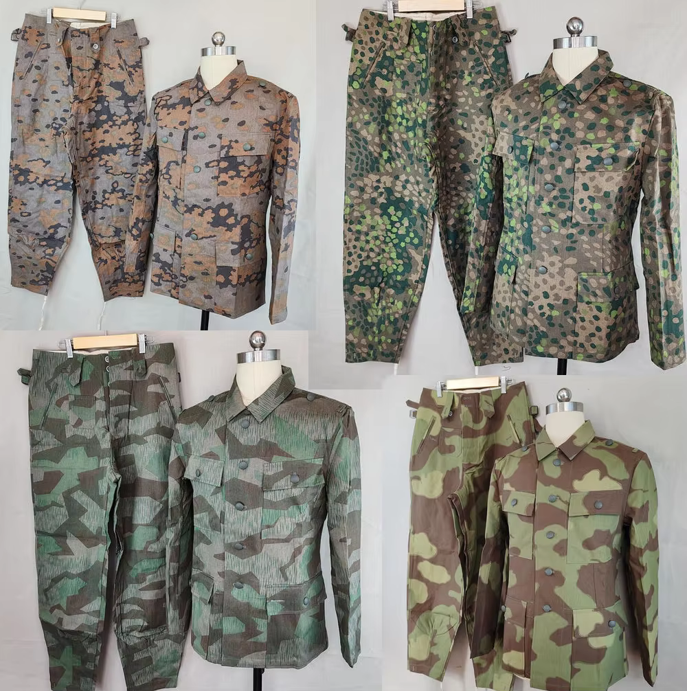 Túnica militar alemana Elite DOT44 camuflaje Splinter roble - imagen 3