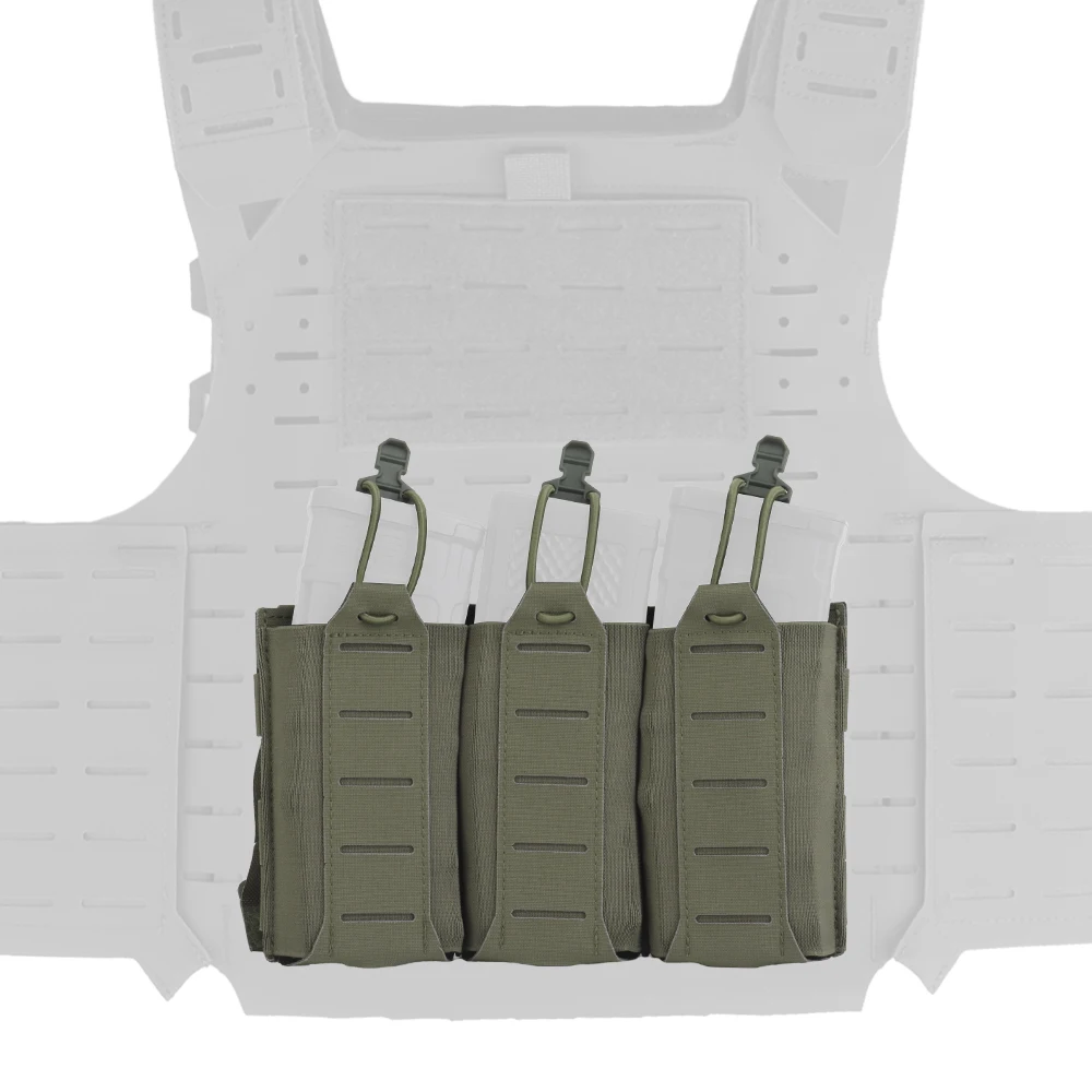 Porta cargadores táctico MOLLE elástico para funda de cintura - imagen 2