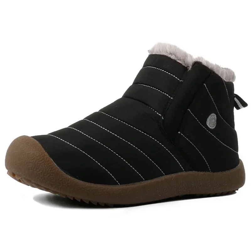 Botas de nieve impermeables hombre suela antideslizante forro polar - imagen 3