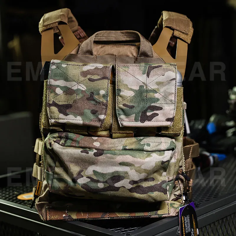 Emersongear mochila táctica portaplacas con panel de cierre AVS JPC