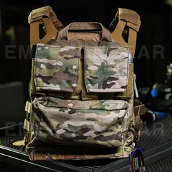 Emersongear mochila táctica portaplacas con panel de cierre AVS JPC