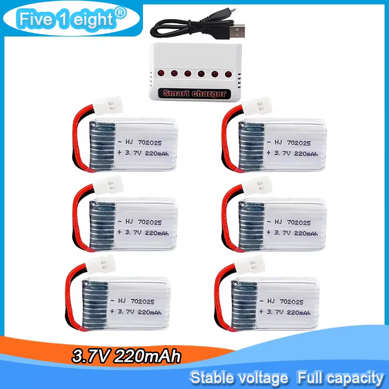Batería LiPo 3,7V 220mAh para dron Syma