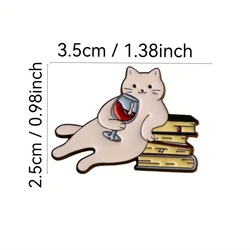 Pin de solapa esmaltado metálico para mochila y chaqueta