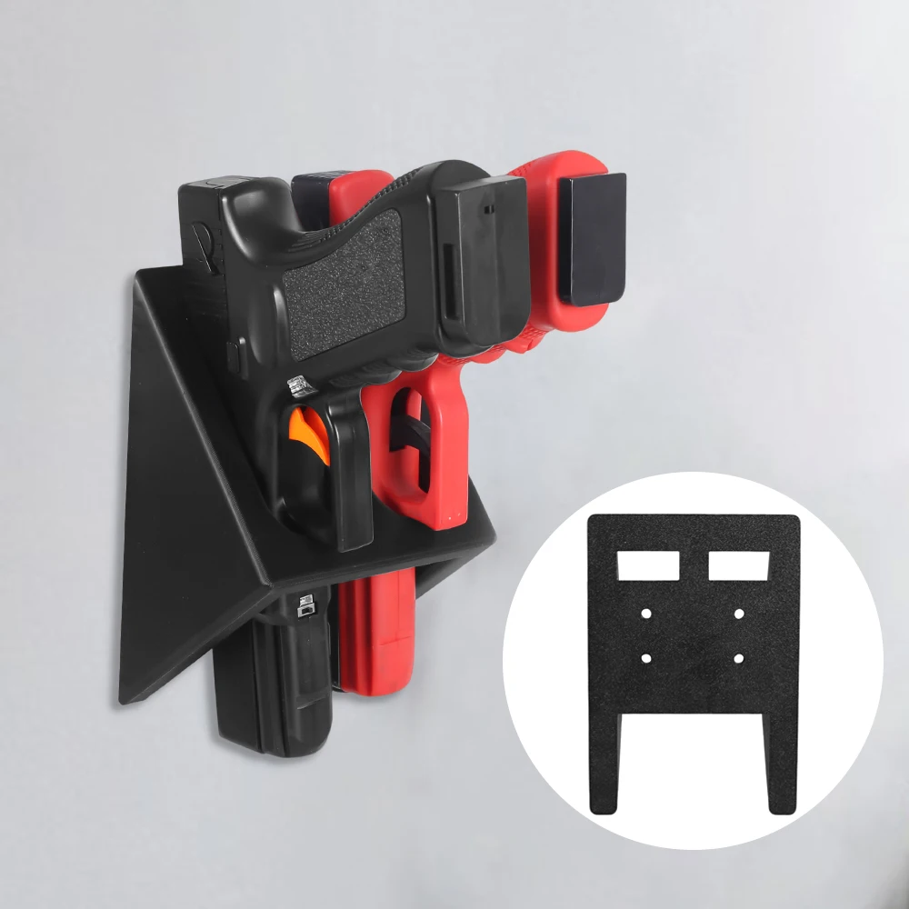 Soporte pistola de pared con ranuras para revólver y organización - imagen 5