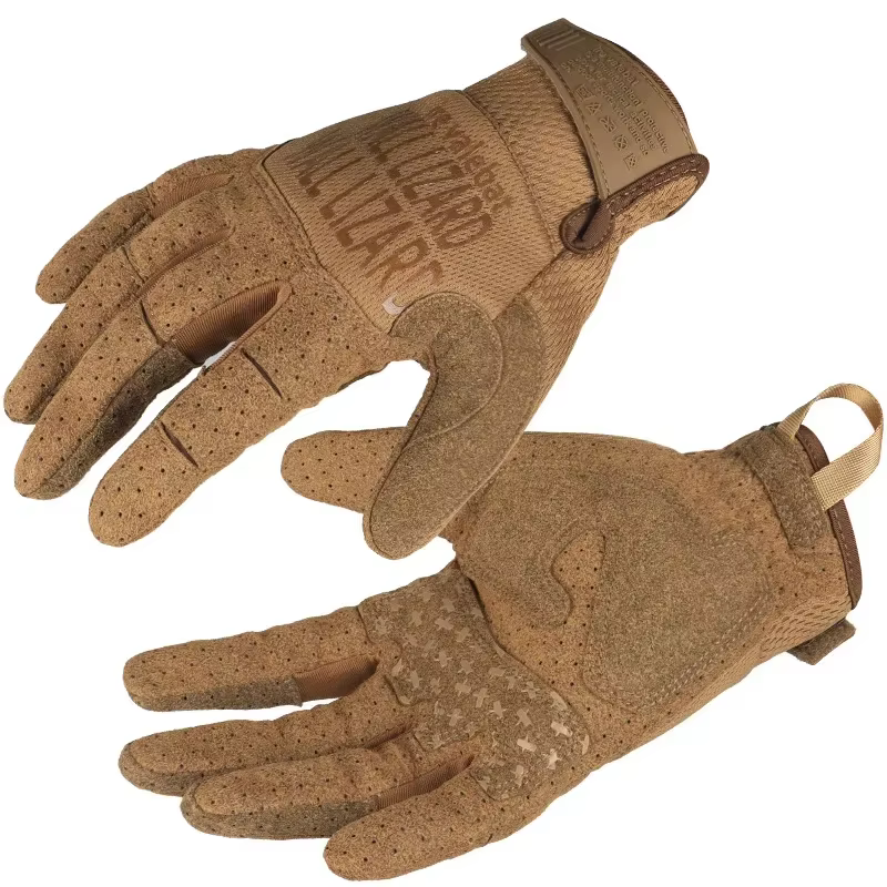 Guantes tácticos dedo completo transpirables para tiro y senderismo - imagen 2