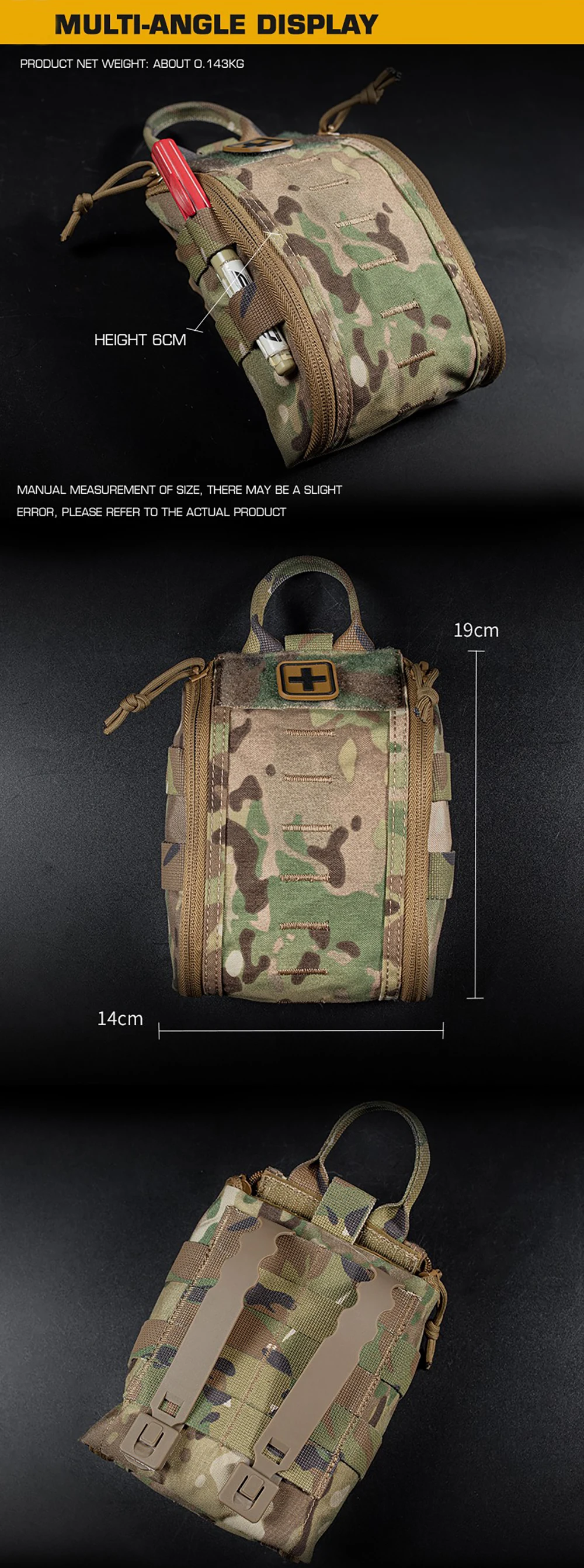 Bolsa de respuesta rápida para emergencias