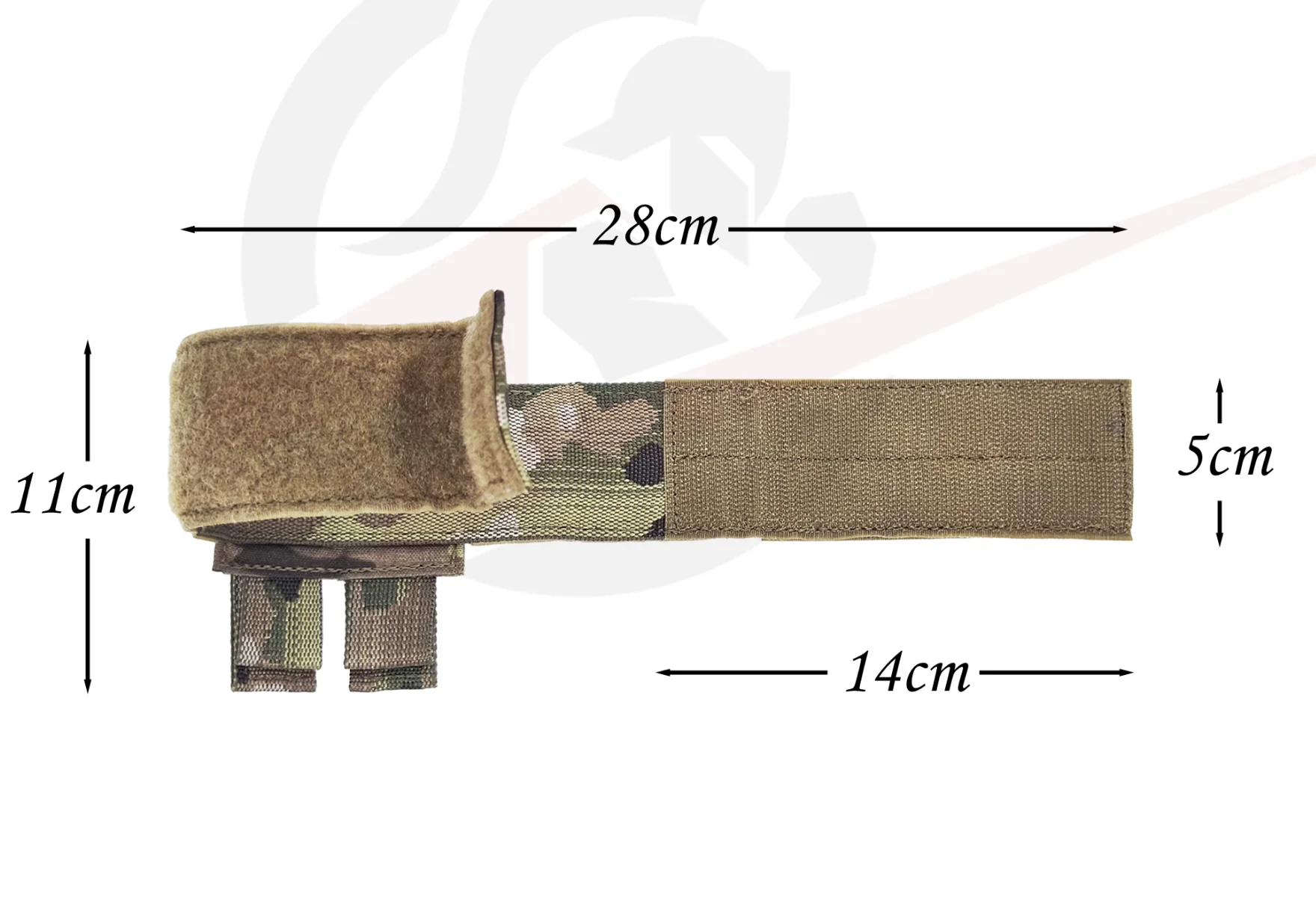 Cinturón táctico Kydex con sistema MOLLE