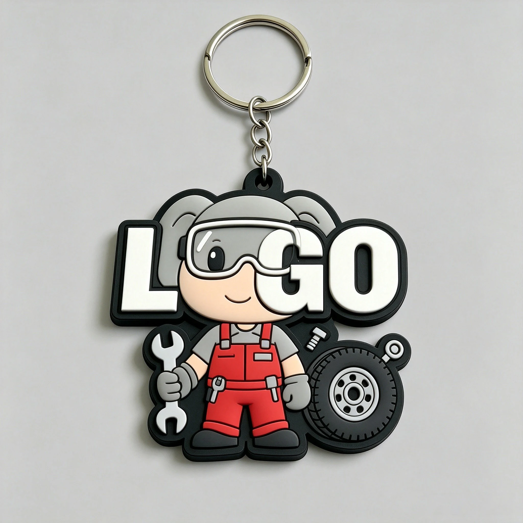 Llaveros personalizados con logotipo – DIY con exhibidor para regalo - imagen 3