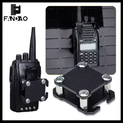 Porta Walkie Talkie MOLLE para Morral Táctico EDC