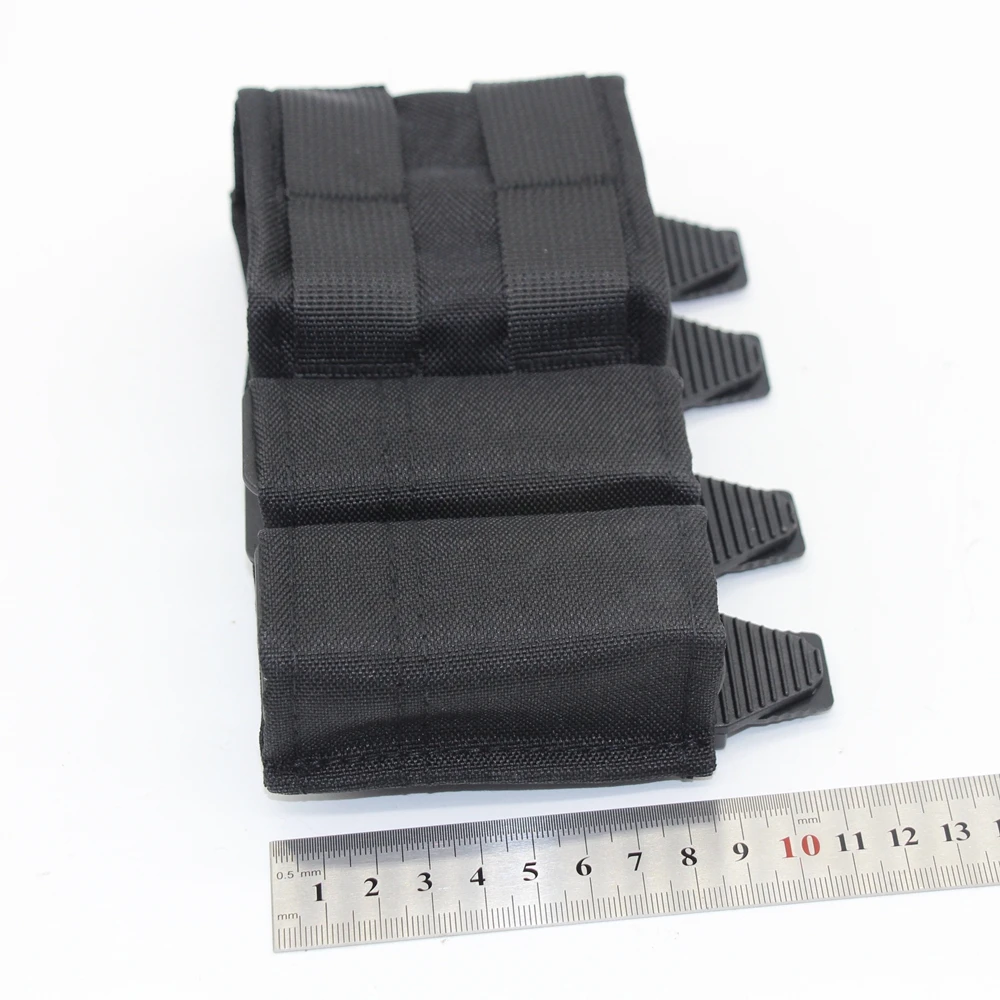 Portacargador MOLLE 5.56 liberación rápida para chaleco o cinturón