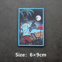 Parche táctico Skull verano – Para mochilas y chaquetas outdoor