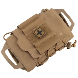 Kit de primeros auxilios táctico despliegue rápido para campamento