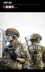 FMA MPU5 walkie-talkie táctico maniquí FCS-TACTICAL DIY