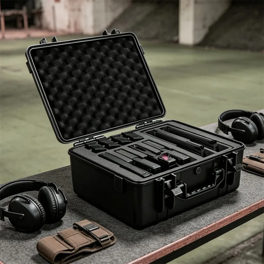 Estuche para pistola rígido impermeable con espuma precortada - imagen 5