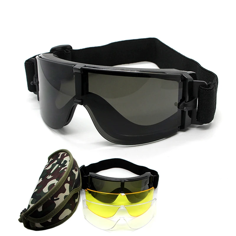 Gafas tácticas USMC X800 militares para Paintball Airsoft - imagen 4