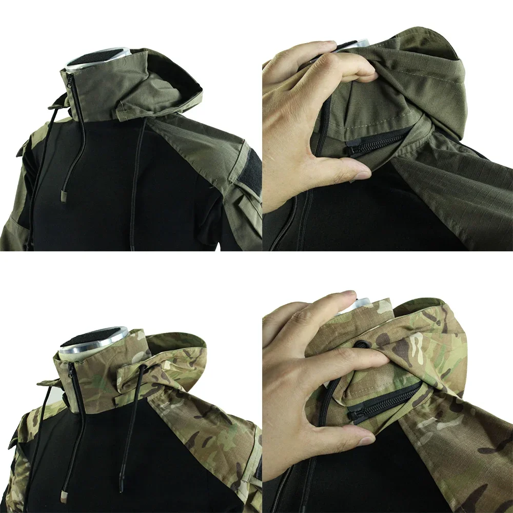 Camisa táctica de camuflaje hombre, resistente al desgaste - imagen 5