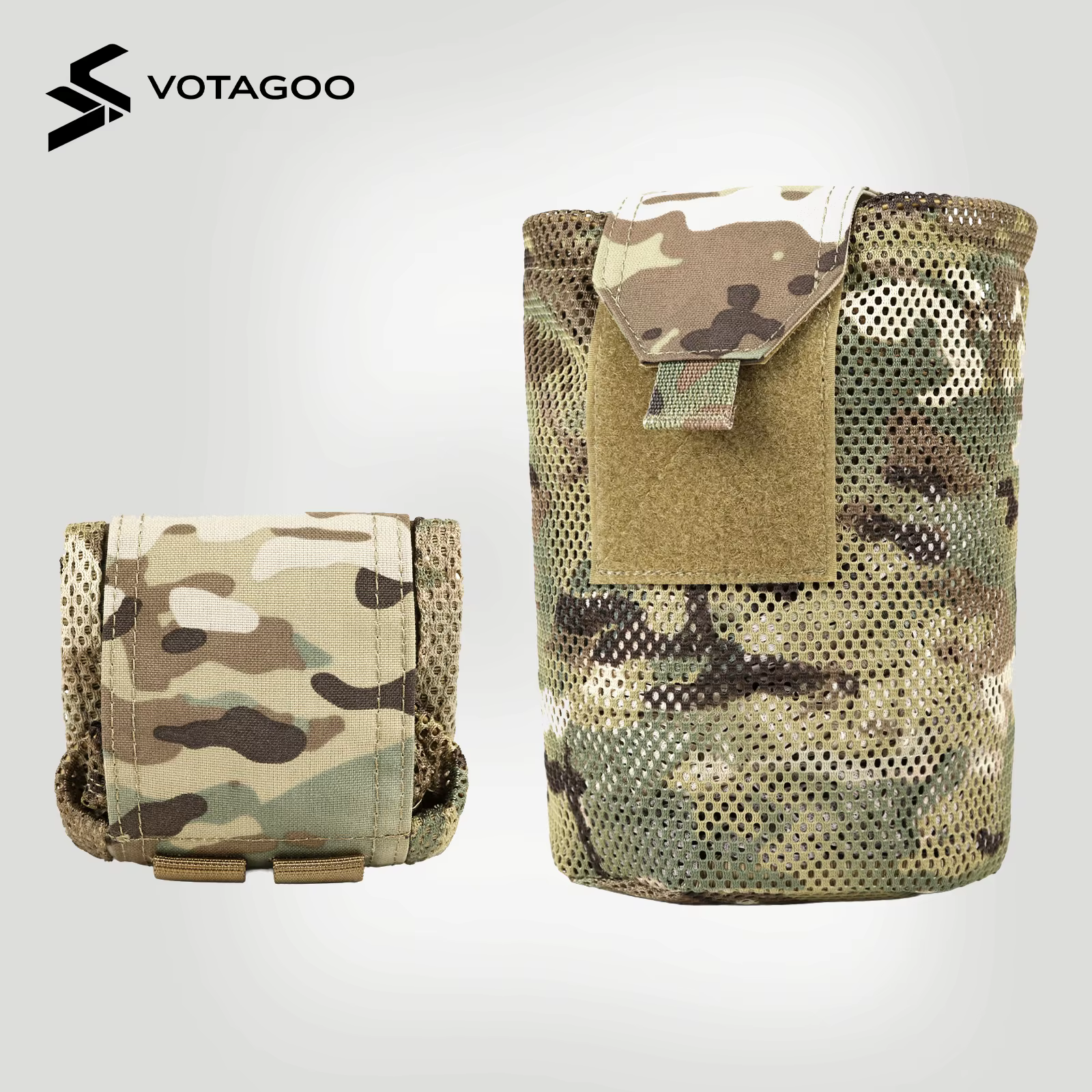VOTAGOO TYR Bolsa Táctica MOLLE plegable para accesorios y cargadores - imagen 2