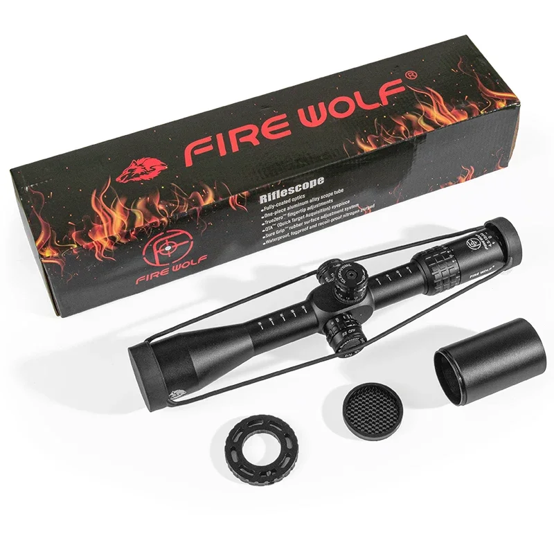 Fire Wolf 4.5-18x44 FFP Mira Táctica con Retícula Iluminada Verde/Rojo - imagen 5