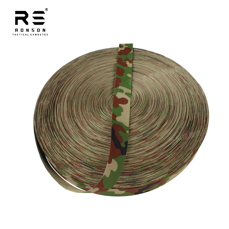 Cinta de ribete táctico camuflaje de nailon ignífugo resistente - imagen 3