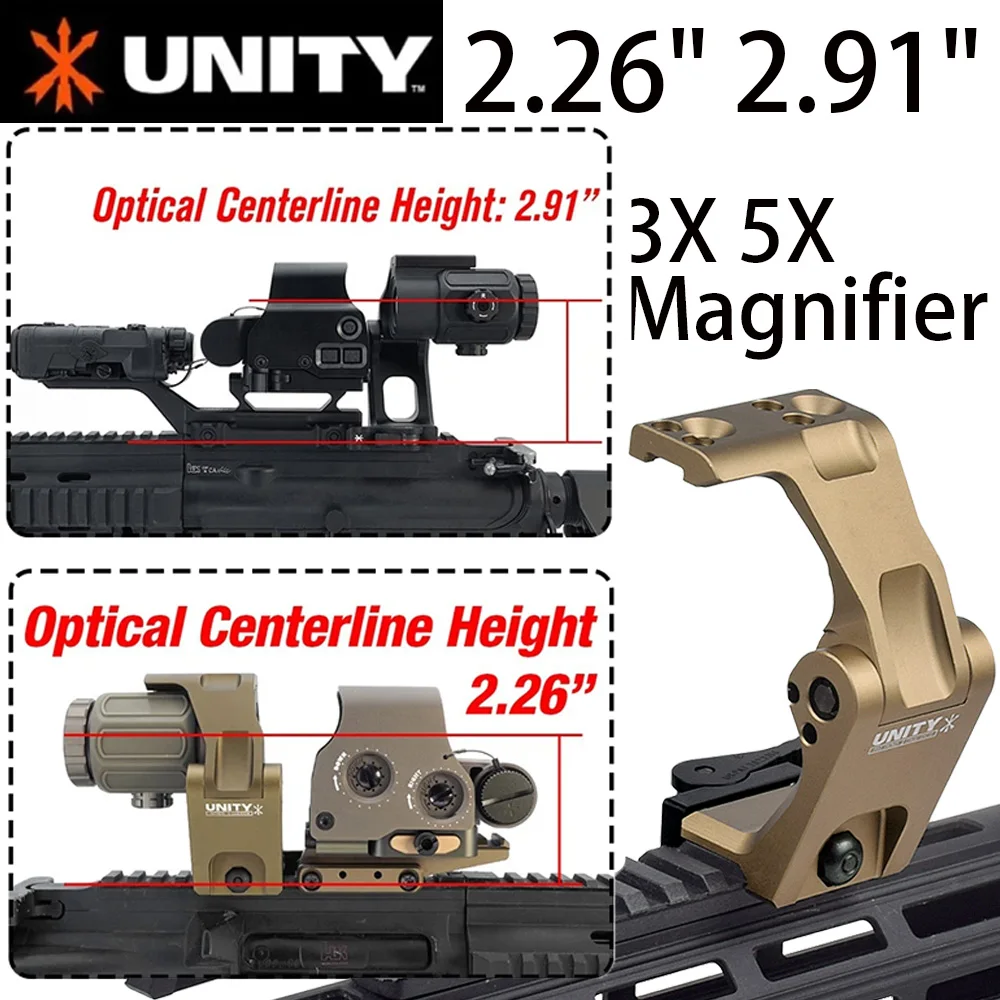 Montura táctica UNITY FAST FTC para magnificador plegable - imagen 2