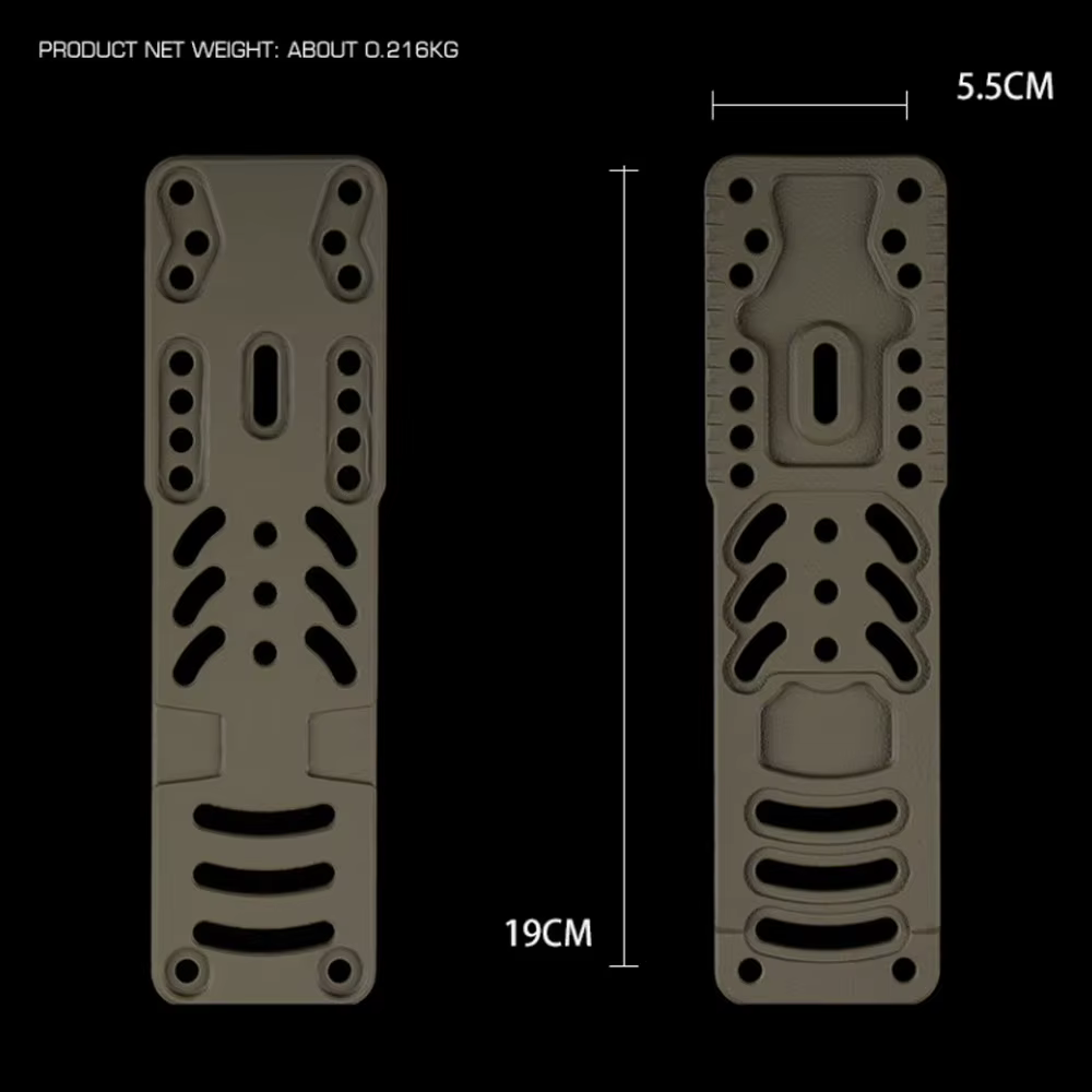 Adaptador de funda modular en metal 2.0 para plataforma QLS - Airsoft - imagen 2
