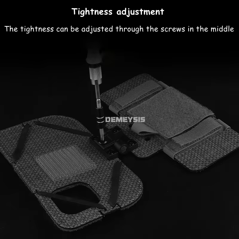Chaleco MOLLE caza ligero con funda móvil y tablero navegación plegable
