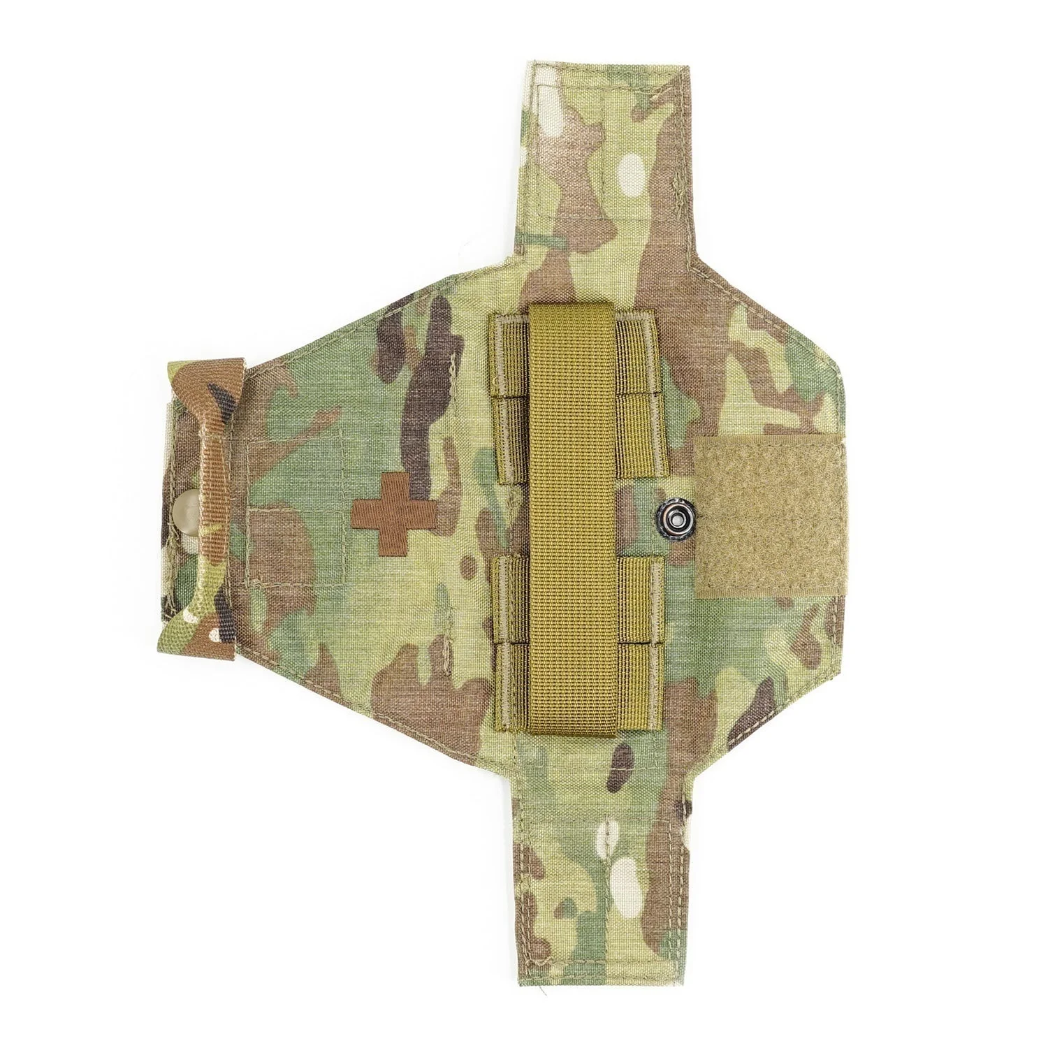 Bolsa táctica MOLLE torniquete nylon 500D velcro gancho-bucle airsoft - imagen 5