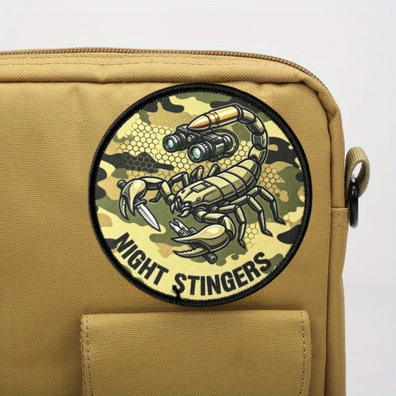Night Stingers Parche de escorpión con velcro para chaleco y mochila - imagen 5