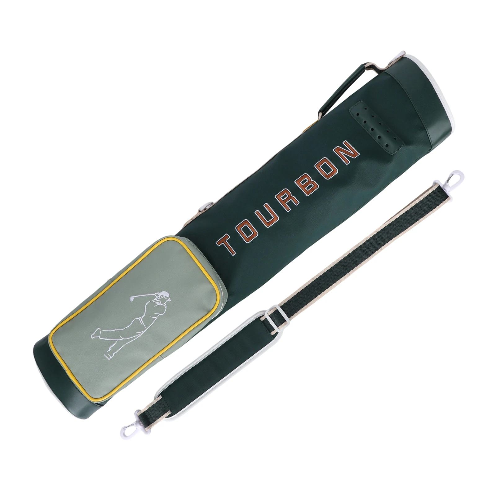 Tourbon Bolsa de golf plegable impermeable nailon con bandolera - imagen 5