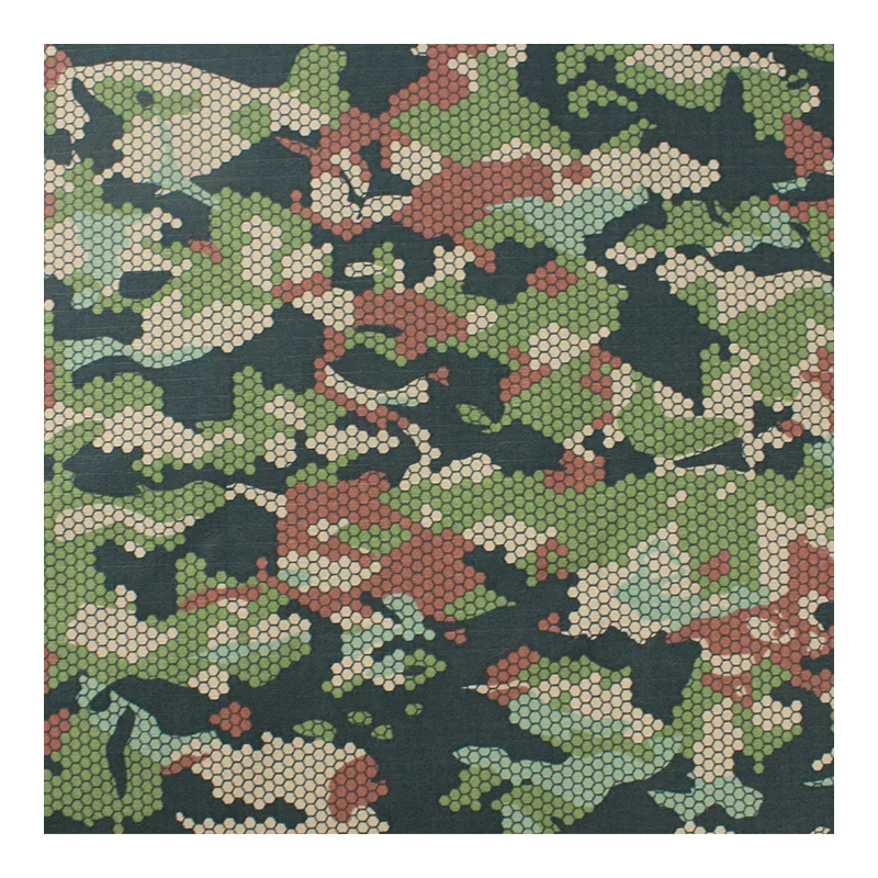 Tela táctica NYCO ripstop camuflaje Chameleon Bicentennial Camo - imagen 2
