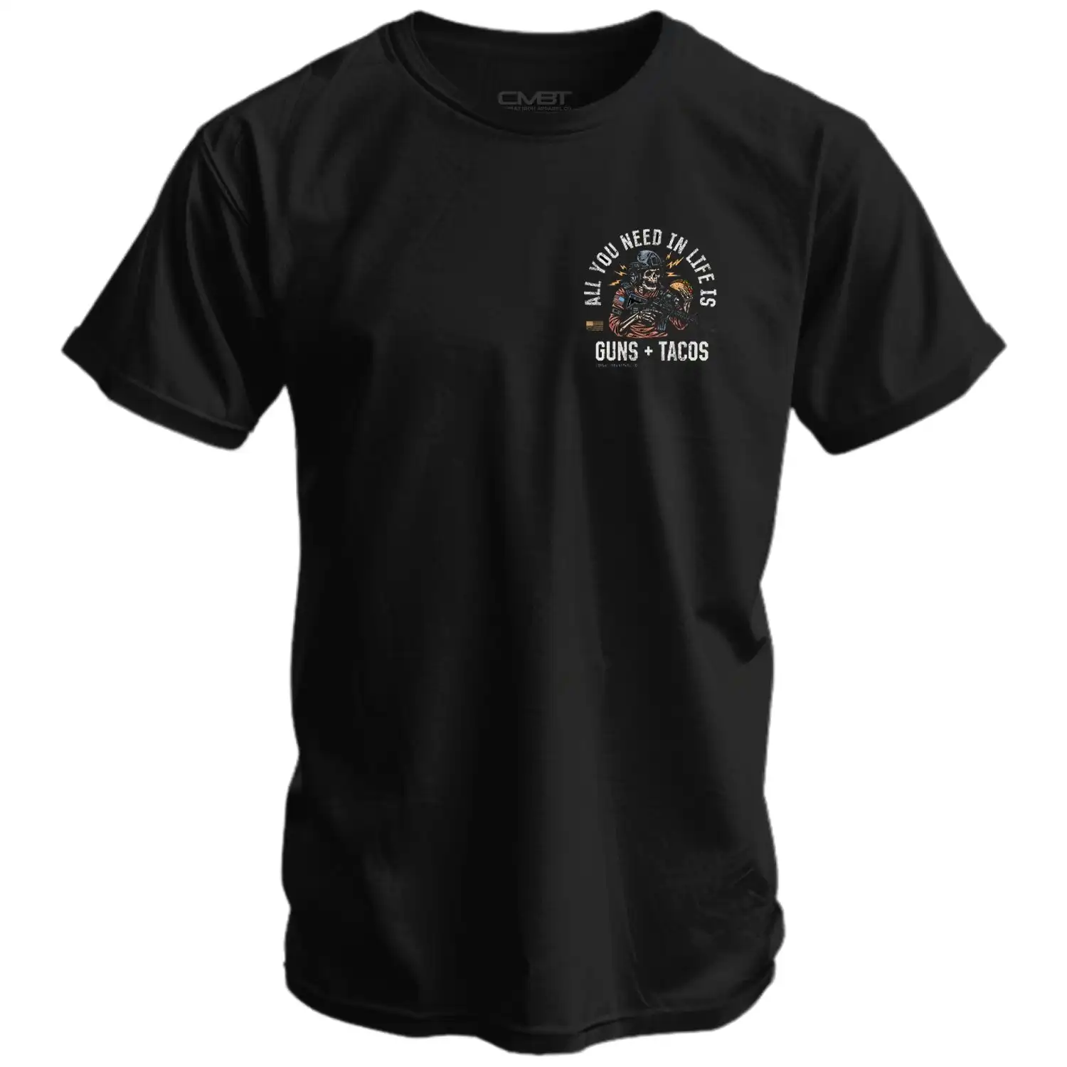 Combat Iron Camiseta militar táctica hombre de algodón puro