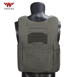 Chaleco táctico de bolsas ocultas triple, tejido resistente