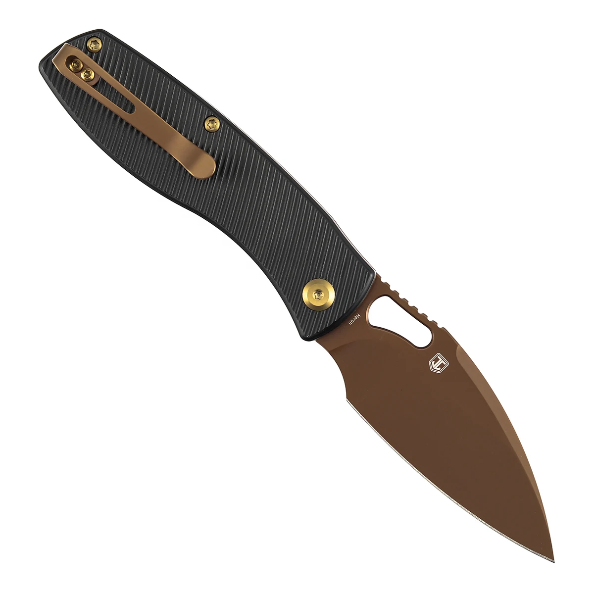 Tenable Heron cuchillo plegable EDC hoja de Damasco Nitro V G10 - imagen 4