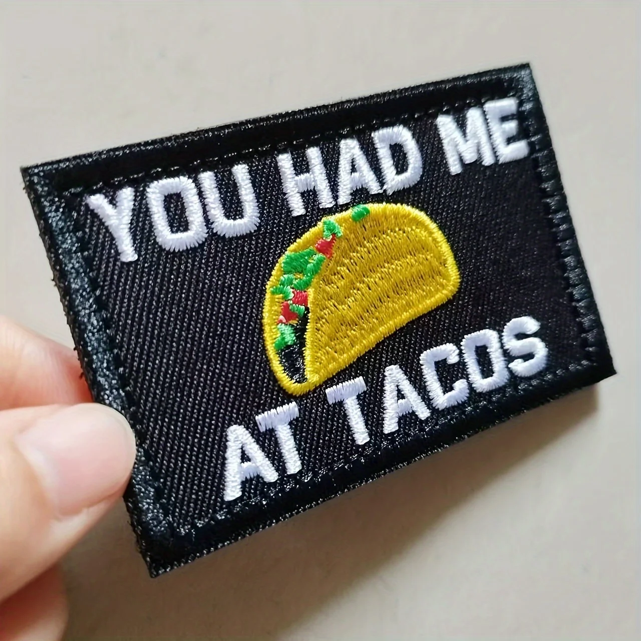 Parche táctico militar de velcro con gancho y bucle para MOLLE - imagen 4