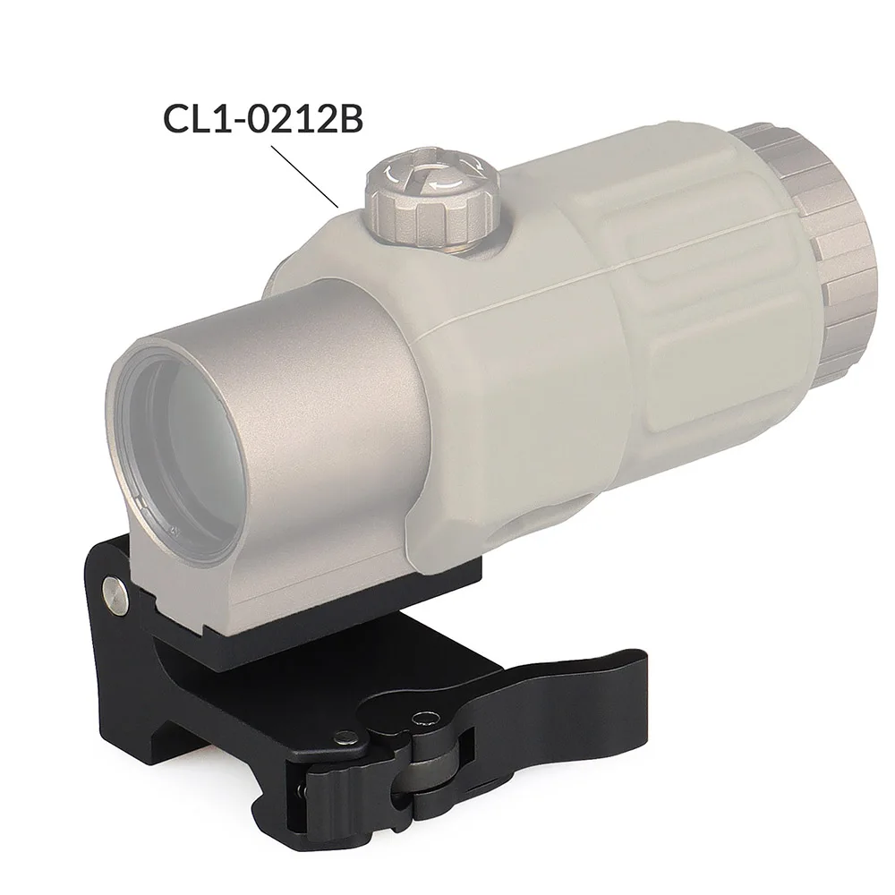 Adaptador de montaje para mira telescópica de aluminio abatible táctico - imagen 4