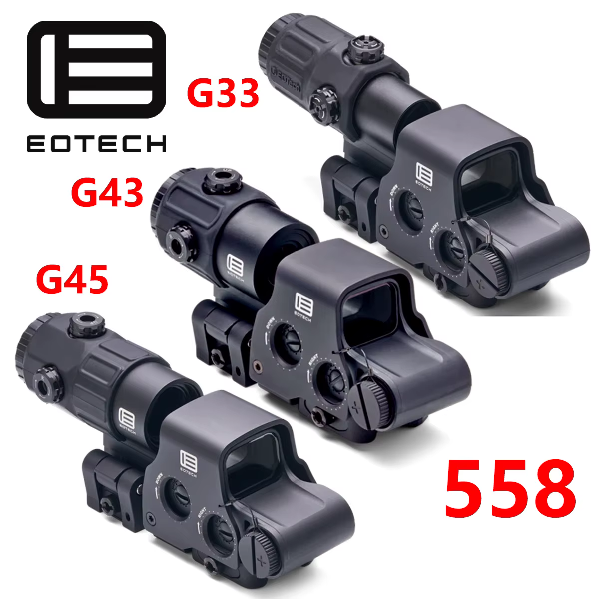 EOTech mira holográfica punto rojo con montura rápida Unity - imagen 3