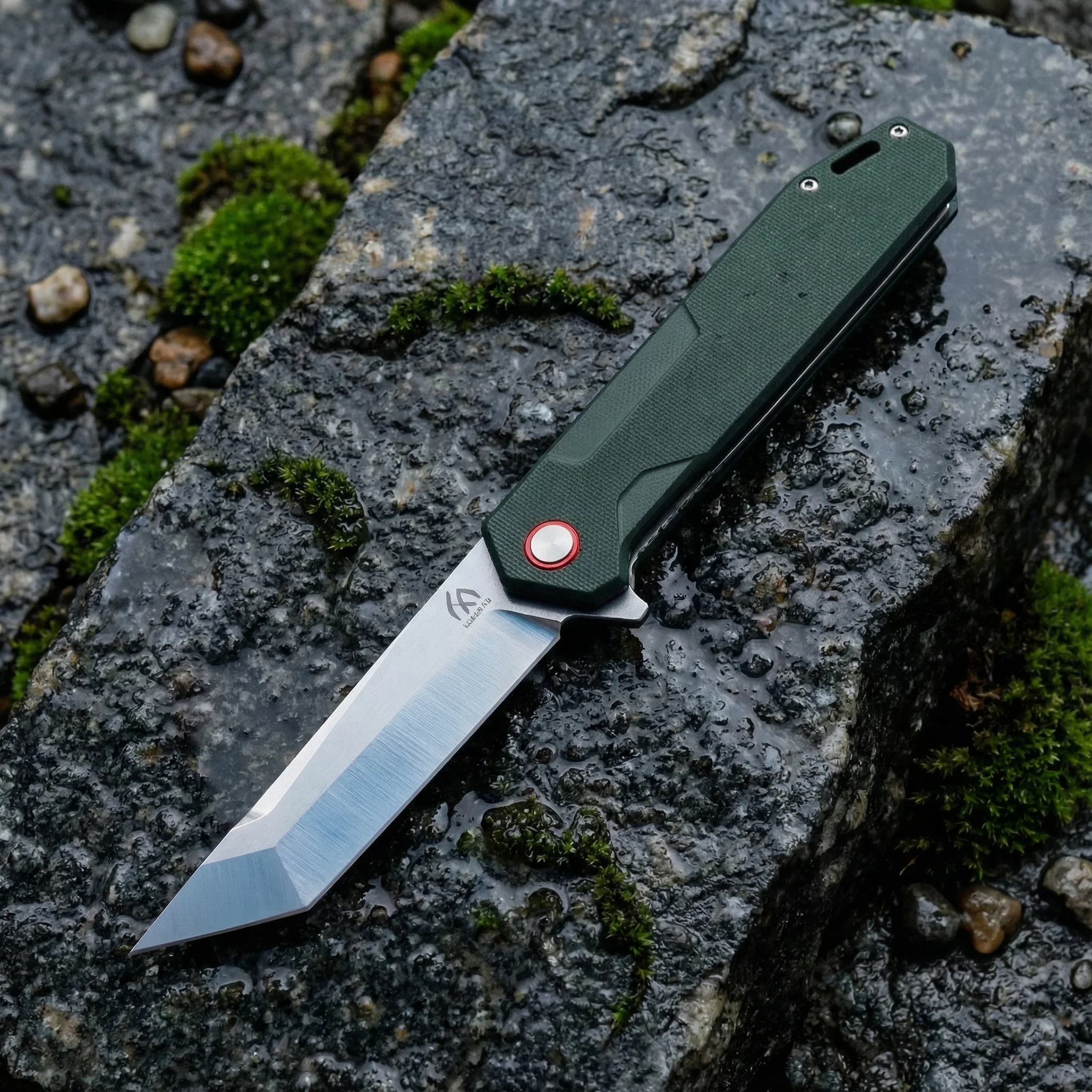Cuchillo plegable de emergencia para senderismo y camping exterior - imagen 3
