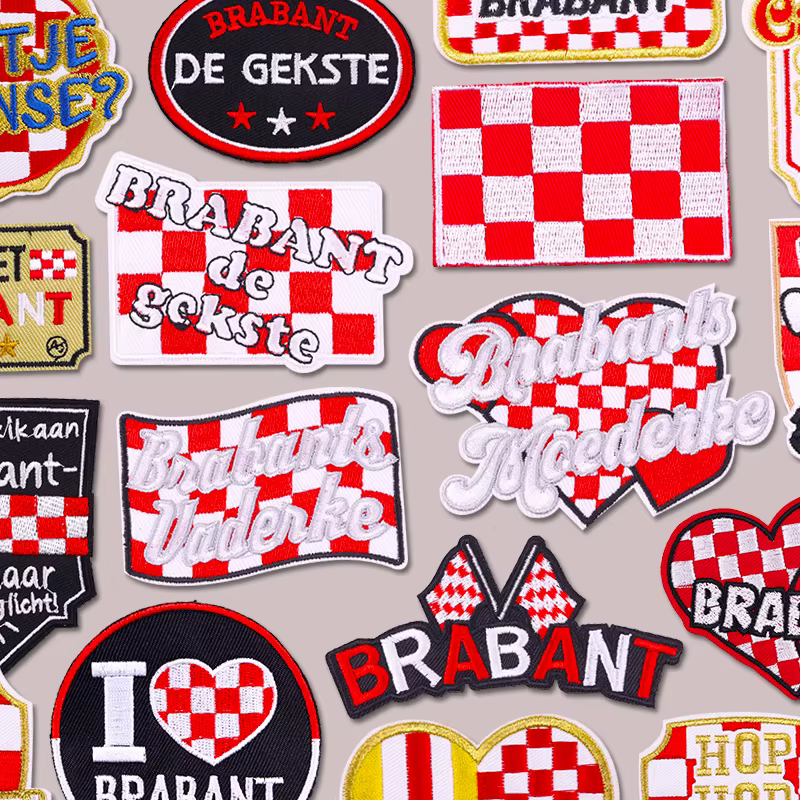 Parche bordado con emblema Brabant