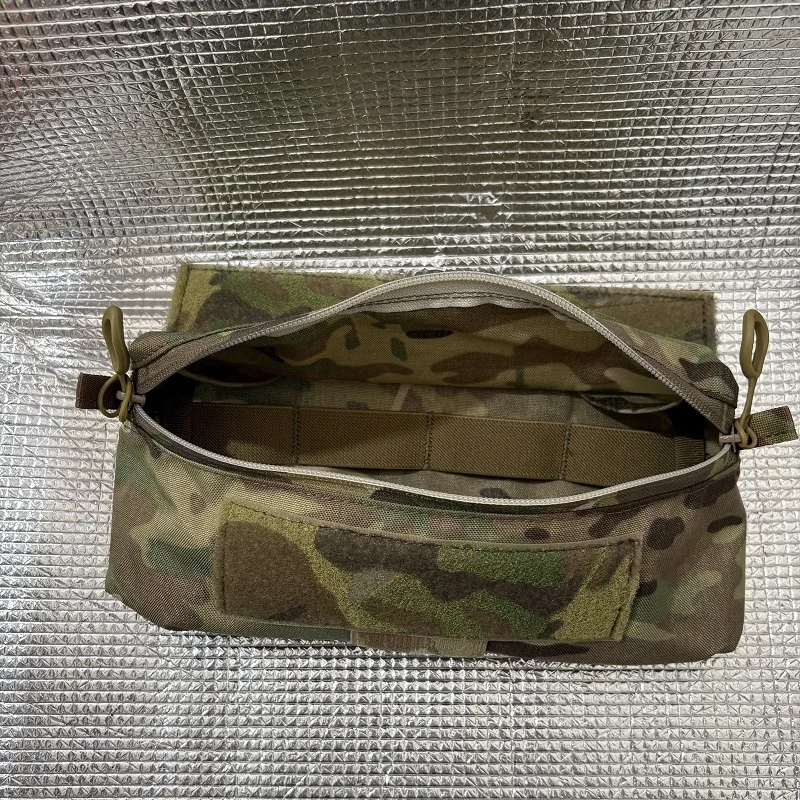 Bolsa táctica colgante para aire libre, negro, verde militar y OD - imagen 2
