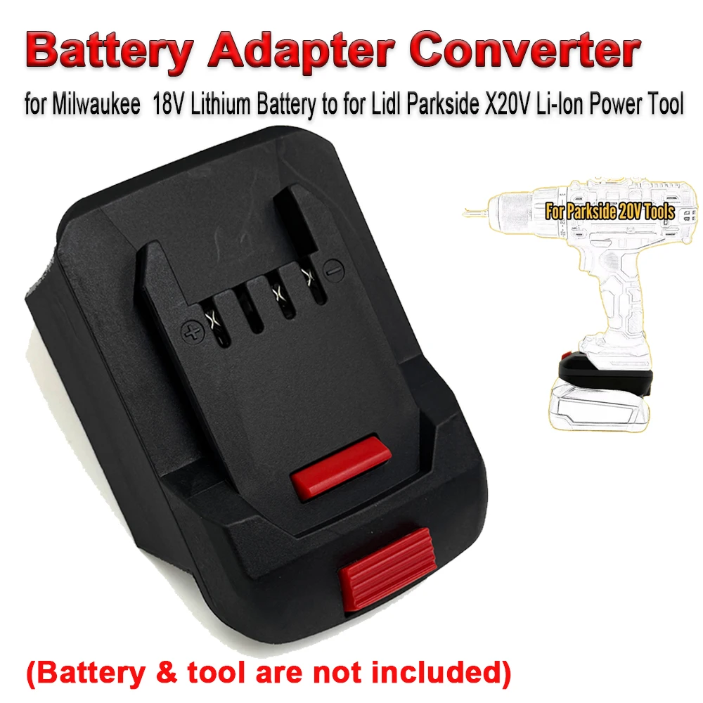 Vista del adaptador para batería