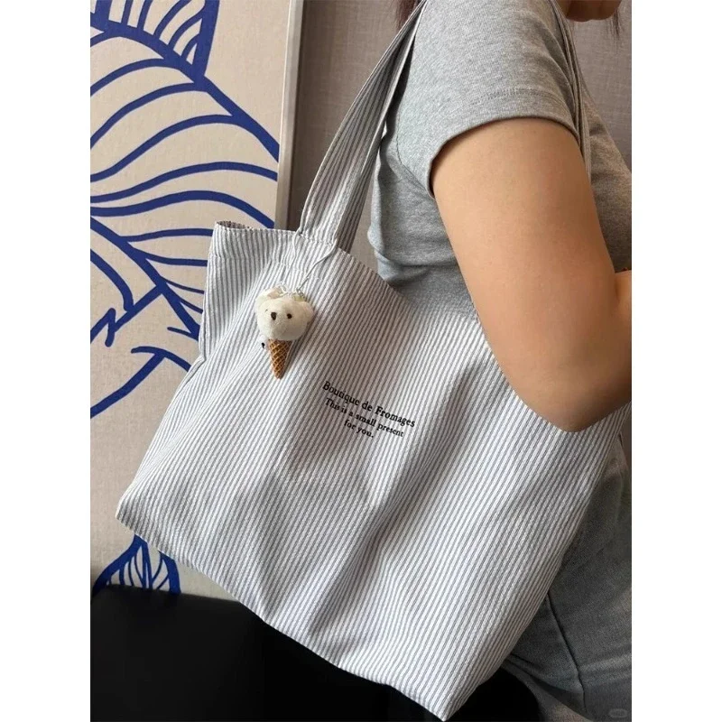 Bolsa de lona táctica bandolera gran capacidad, rayas