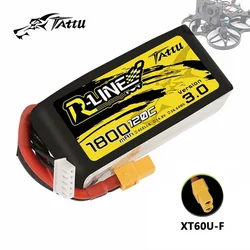 Batería LiPo TATTU R-LINE 4S 1800mAh 120C para drone FPV