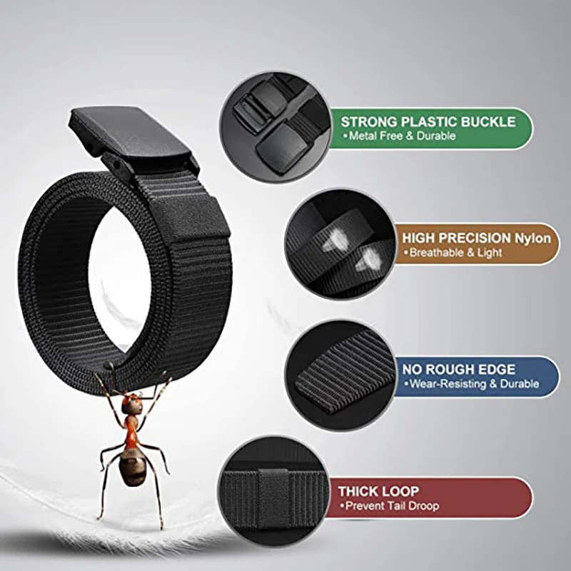 Cinturón táctico nailon con hebilla automática – Militar - imagen 4