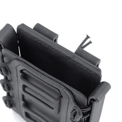 Portacargadores MOLLE táctico para cargadores rifle y carabina