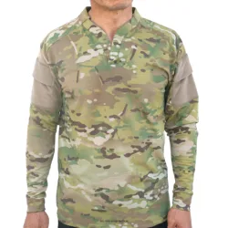 Camisa táctica estilo DEGRU manga larga transpirable secado rápido